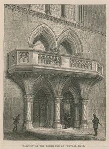 Apertura delle Corti Reali di Giustizia: Balcone all