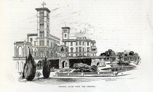 Osborne House dai giardini, da 