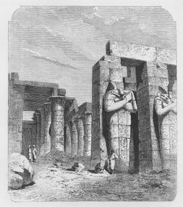 Colonne Osiride del Rameseo, Tebe da English School