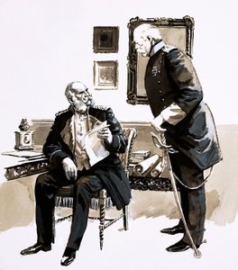 Otto Von Bismarck persuase il re Guglielmo a non dimettersi da English School