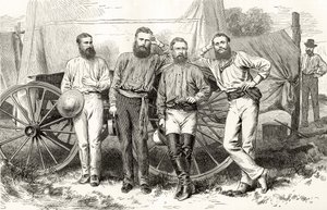 Partito del telegrafo via terra, c.1872, da 