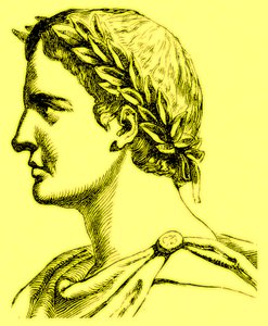 Ovidio Nasone, illustrazione da The Illustrated History of the World, pubblicato c.1880