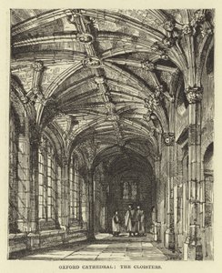 Cattedrale di Oxford, i chiostri da English School