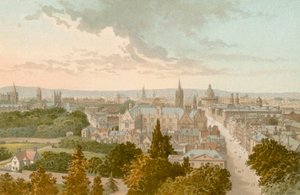 Oxford dalla Torre di Magdalen