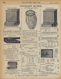 Pagina dal catalogo Army and Navy Stores