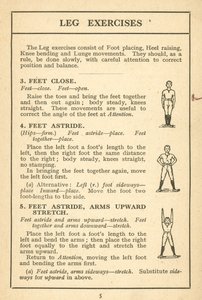 Pagina di Swedish Drill Illustrated, 1920 circa (litografia)