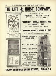 Pagina dal Compendio degli Architetti, Geometri e Ingegneri 1892 da English School