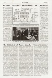 Pagina da The Sphere, 15 maggio 1915 da English School