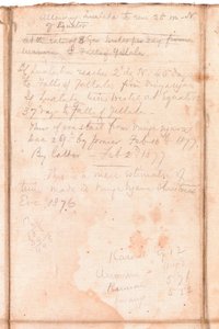 Pagina da un album appartenente a Henry Morton Stanley da English School