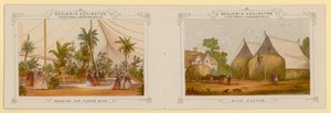Pagina dal catalogo delle tende di Benjamin Edgington di Southwark, Londra