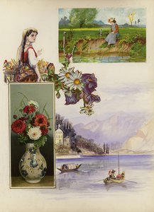Pagina da un album vittoriano tardo (multimedia)