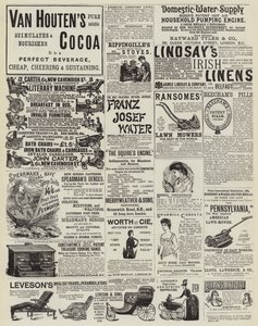 Pagina di pubblicità (incisione)