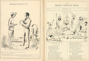 Pagine dal Delhi Sketchbook da English School