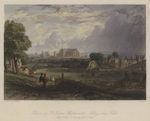 Palazzo di St James, Abbazia e Sala di Westminster, Londra da English School