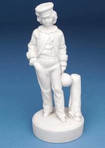 Figura Parian di un ragazzo della Rugby School (ceramica) (compagno di 315345)