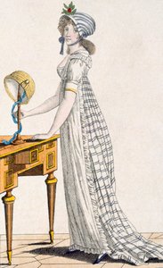 Abito parigino, da Ladys Magazine, 1802 da English School