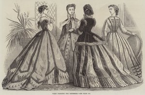 Mode parigine per dicembre (incisione)
