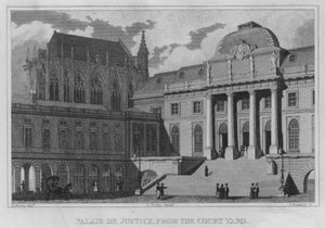 Parigi, Palais De Justice, dal Cortile