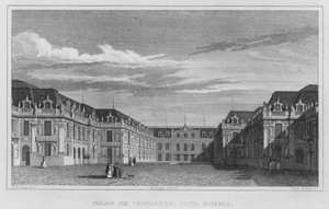 Parigi, Palazzo di Versailles, Corte Reale da English School