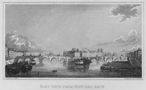 Parigi, Pont Neuf, dal Pont Des Arts da English School