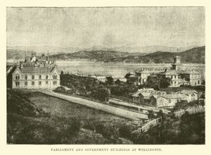 Parlamento e Edifici Governativi a Wellington da English School