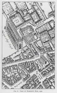 Parte della mappa di Hamond da English School