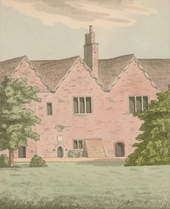 Parte del Palazzo Vescovile a Fulham, Londra da English School