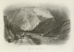 Passo di Nant Ffrancon, Galles del Nord da English School