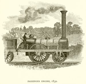 Locomotiva passeggeri, 1830 da English School