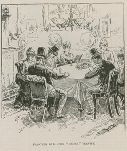 Vigilia di Pasqua - il servizio del Seder da English School