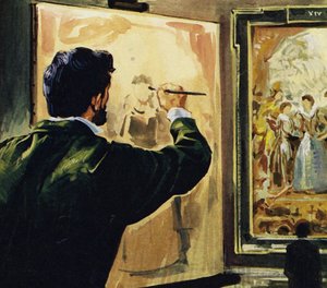 Paul Cézanne studiò e persino copiò le opere di Rubens nel Museo del Louvre da English School