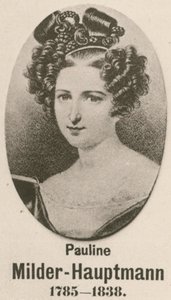 Pauline Milder-Hauptmann da English School