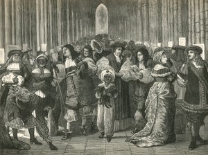 Passeggiata di Paolo durante il regno di Re Carlo II