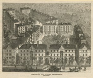 Modelli di abitazioni di Peabody Square da English School