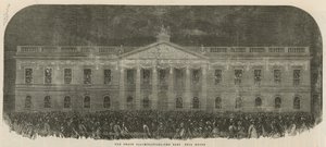 Illuminazioni della Pace alla East India House da English School