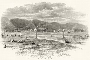 Peake Overland Telegraph Station, South Australia, c.1880, da 