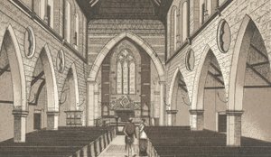Chiesa di Penarth, interno da English School