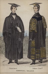 Pensionato, Fellow Commoner, Emmanuel College da English School