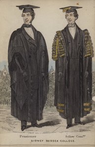 Pensionato, Fellow Commoner, Sidney Sussex College