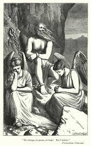 Percy Bysshe Shelley: Illustrazione per Prometeo Liberato (incisione)