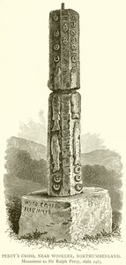 Percys Cross, vicino a Wooller, Northumberland da English School
