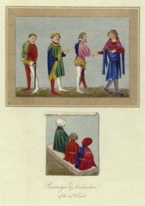 Personaggi di distinzione del XIV secolo da English School