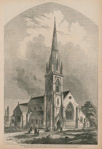 Vista prospettica di Christ Church da English School