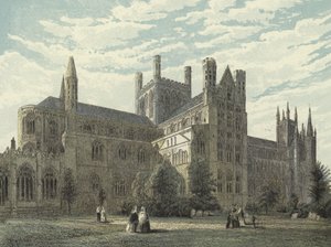 Cattedrale di Peterborough, Vista Nord-Est da English School