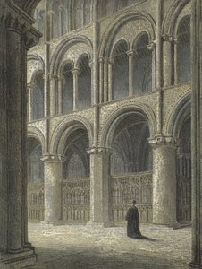 Cattedrale di Peterborough, Vista attraverso il Transetto Nord da English School