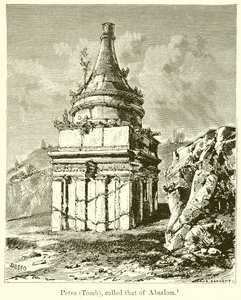 Petra (Tomba), chiamata quella di Assalonne