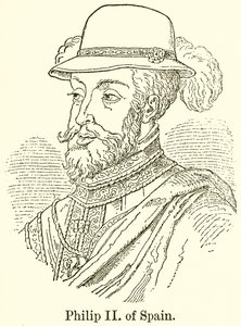 Filippo II di Spagna da English School