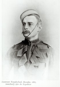 Fotografia di Sir Francis Younghusband (1863-1942) nel 1887 da 