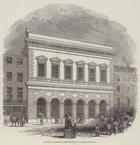Facciata di Piccadilly del Museo di Geologia Economica da English School