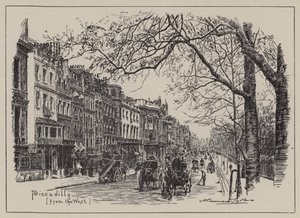 Piccadilly, da ovest da English School